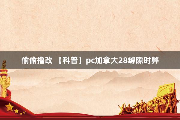 偷偷撸改 【科普】pc加拿大28罅隙时弊