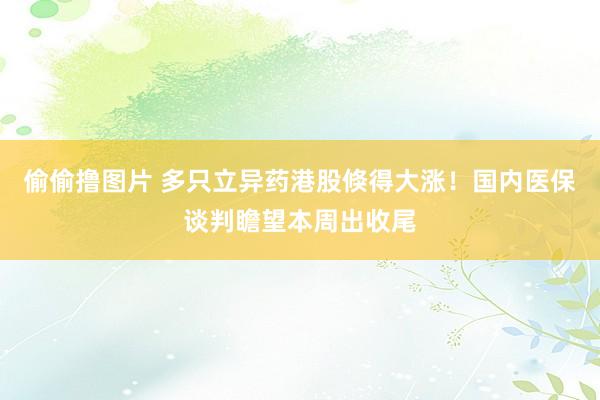 偷偷撸图片 多只立异药港股倏得大涨！国内医保谈判瞻望本周出收尾